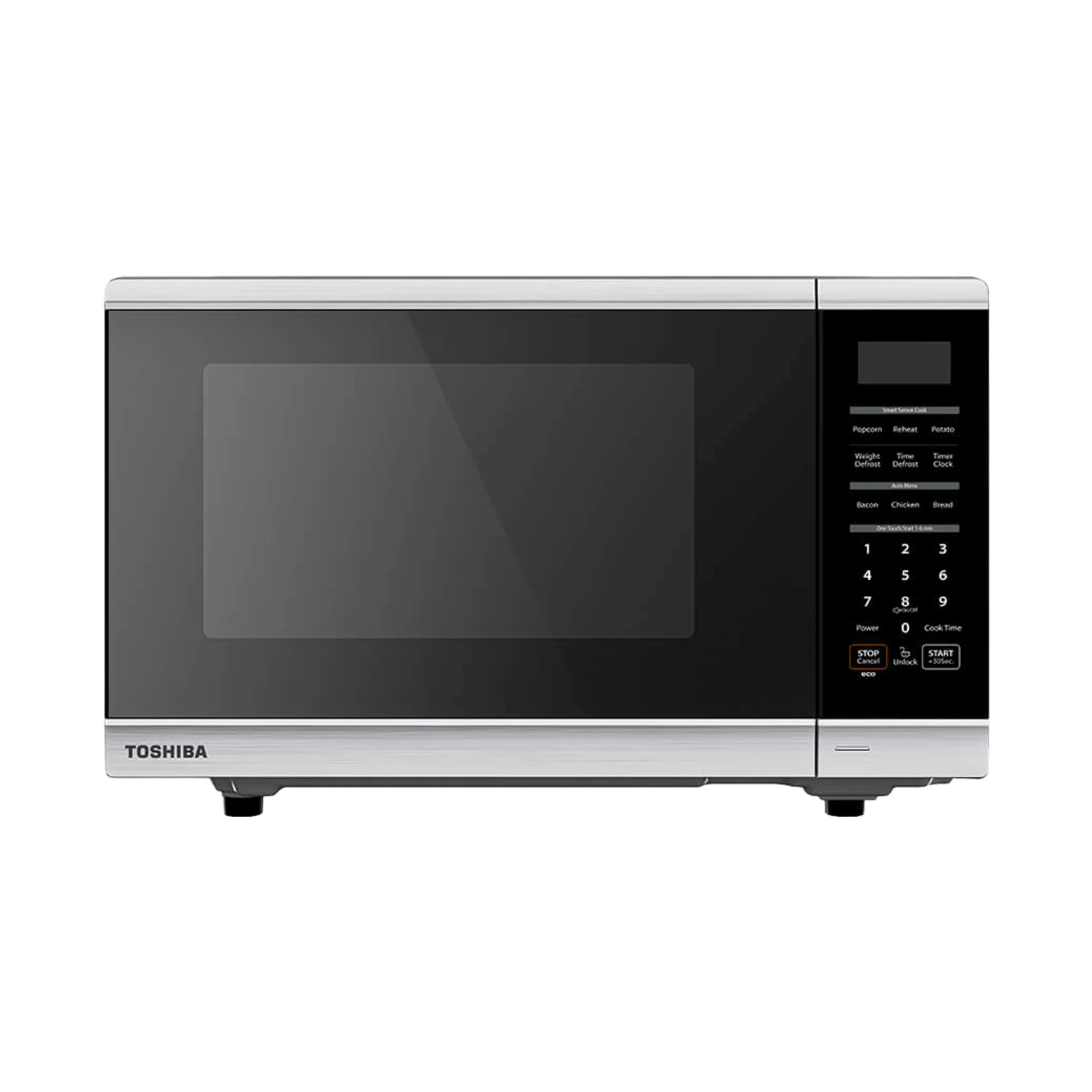 1.0 Cu. Ft. Stainless Steel Toshiba Microwave and Air Fryer