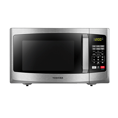 TOSHIBA ML-EM34P(SS) Smart Countertop Microwave, Sensor Reheat