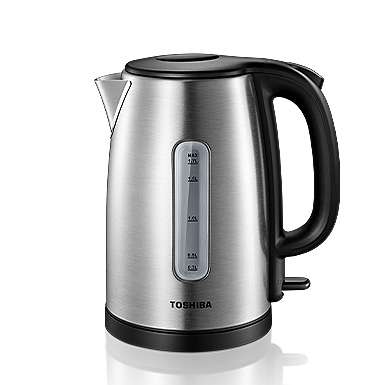 Toshiba stainless steel kettle top