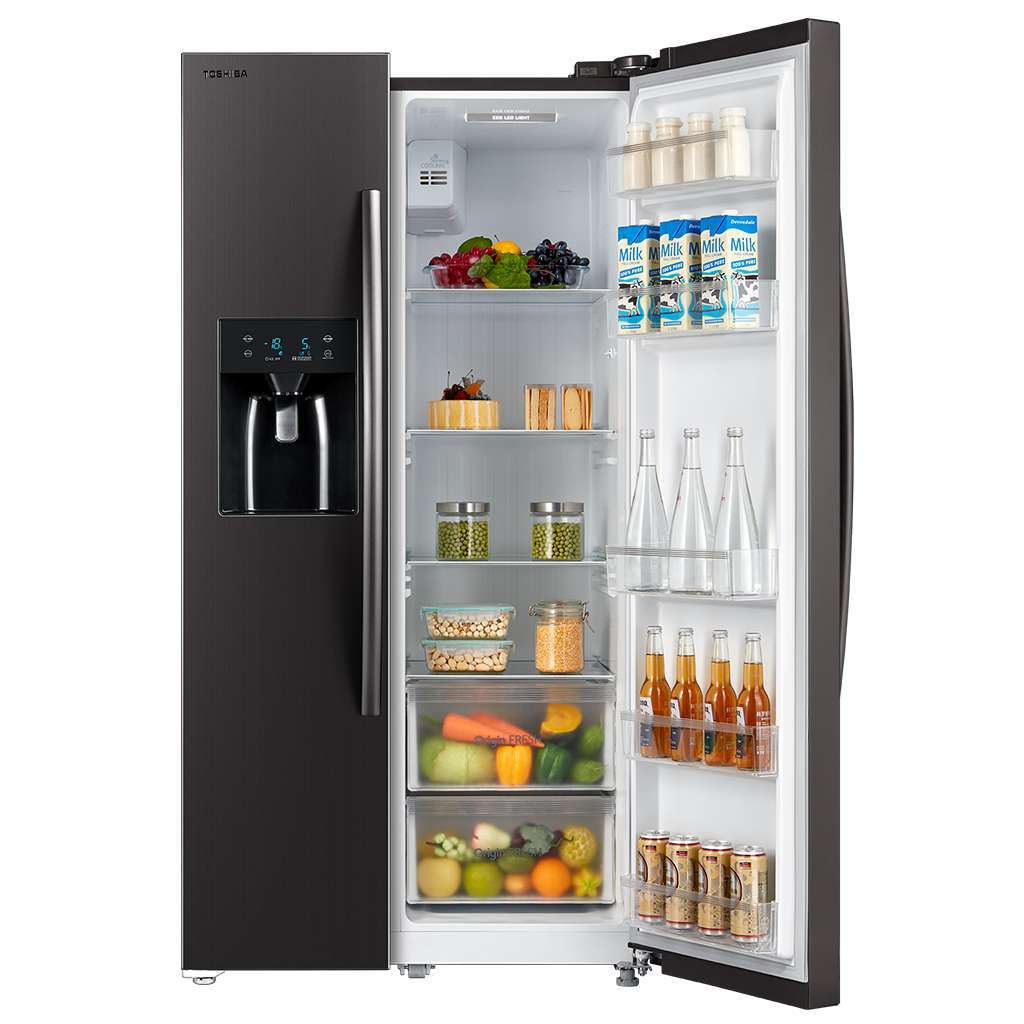 Toshiba side by side refrigerator new arrivals
