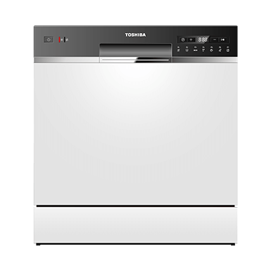 Table Top 8 Places Settings Dishwasher DW 08T1 S MY Toshiba