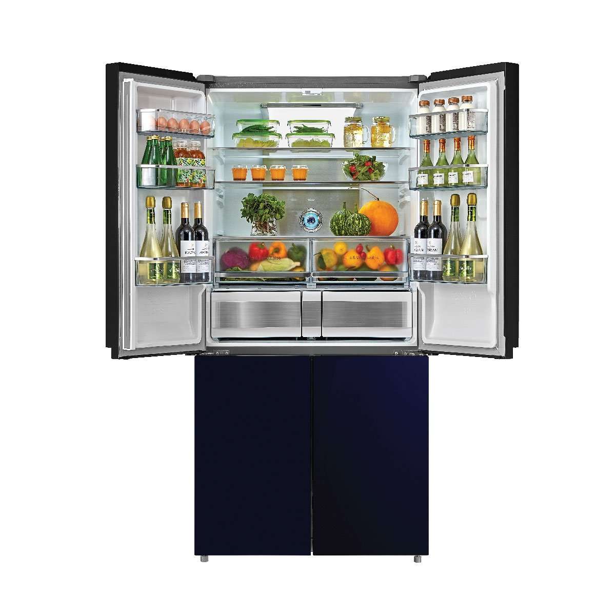 Toshiba french door fridge cheap