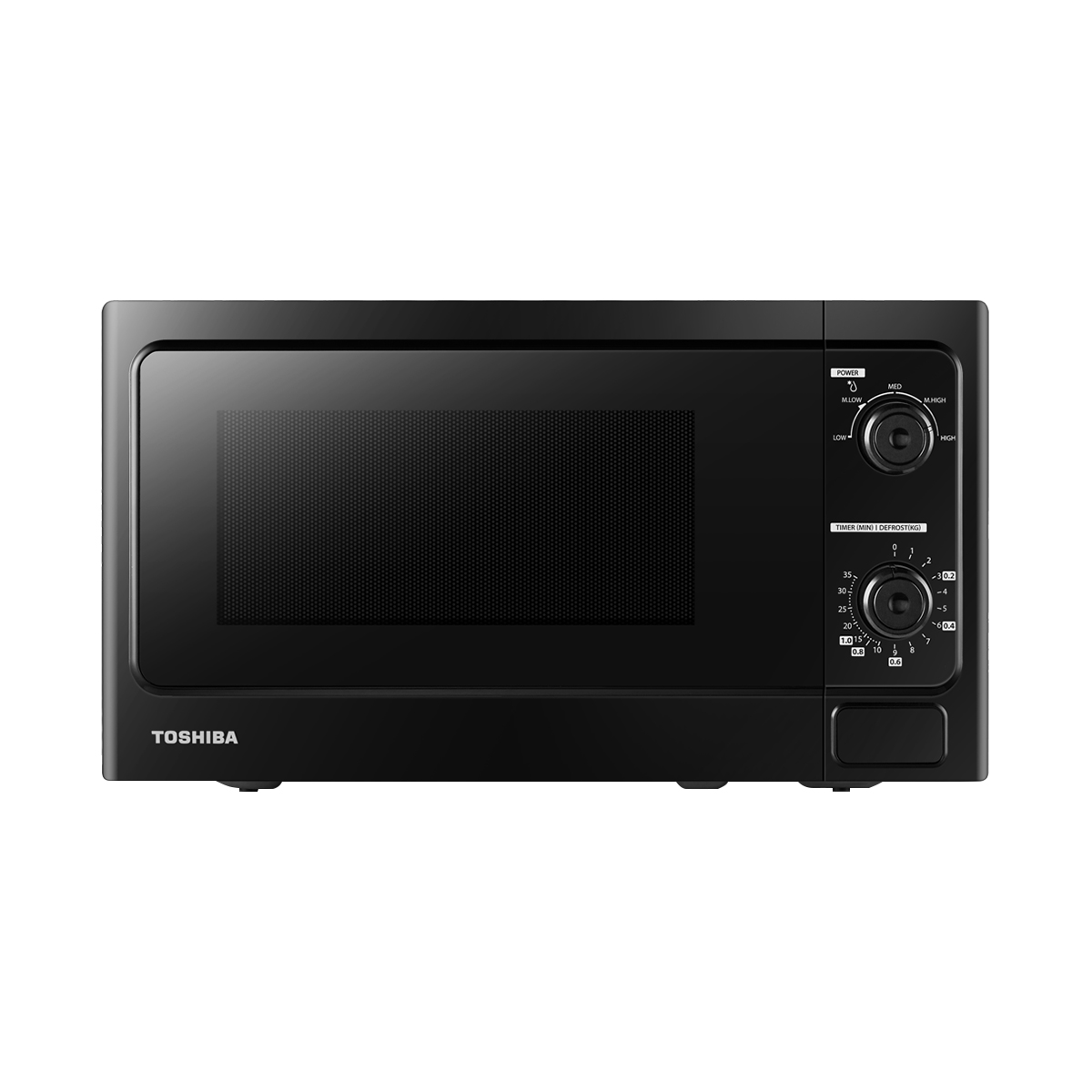 20L Black Solo Microwave Oven 