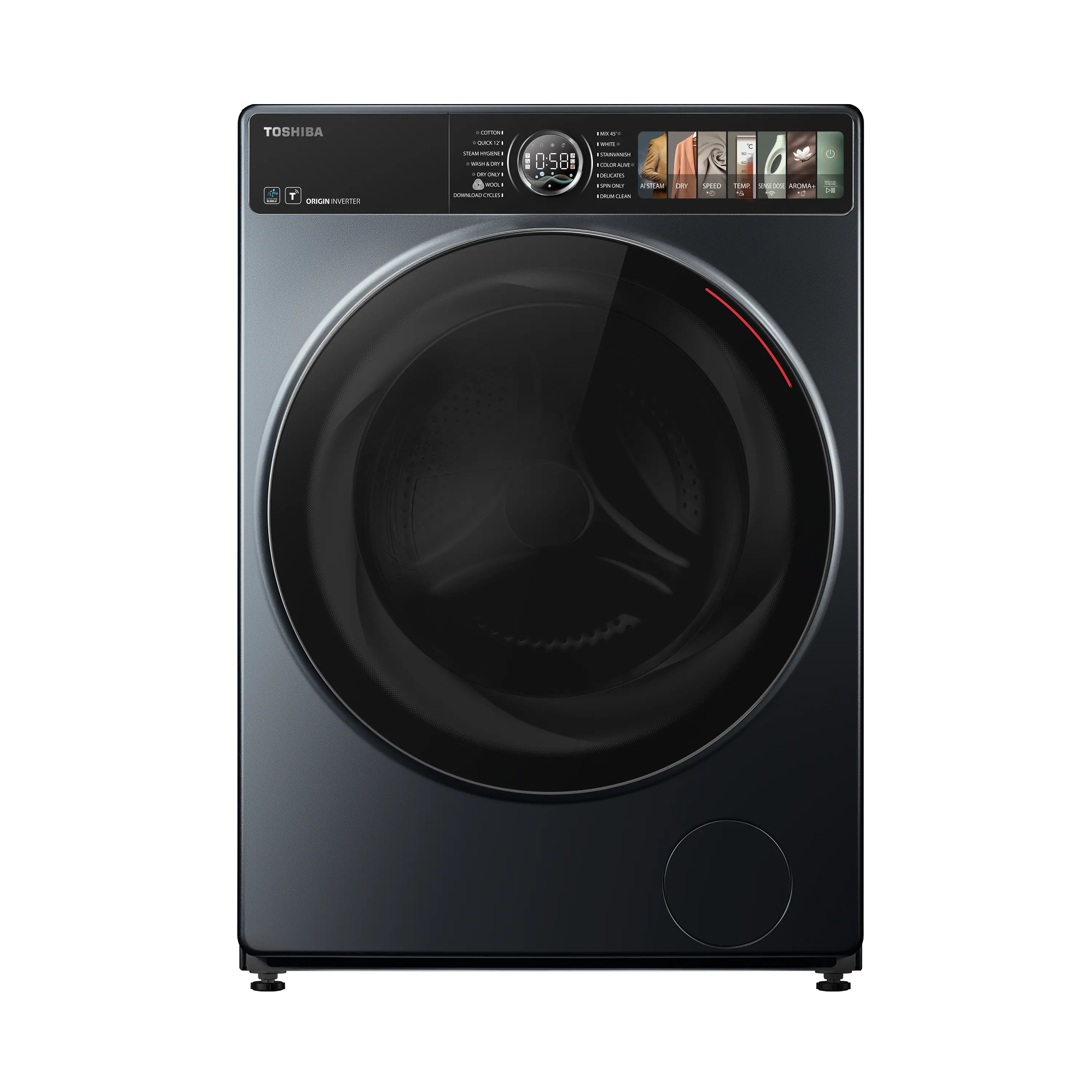 Toshiba JAPANDi 10.5KG Front Load Washer TW-T37BZP115MWS(WT)
