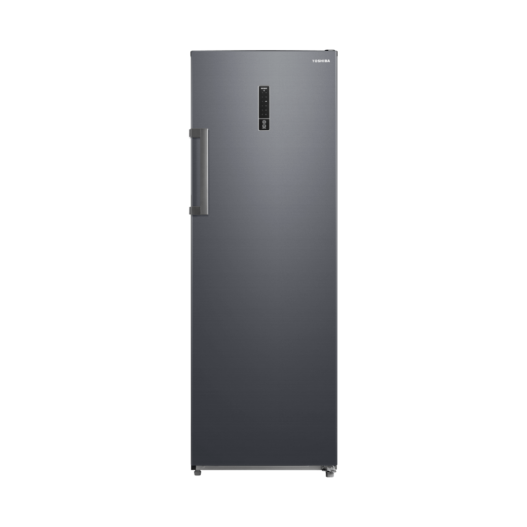 Toshiba 227L Çoklu Hava Akışlı Morandi Gri Dikey Dondurucu/Buzdolabı