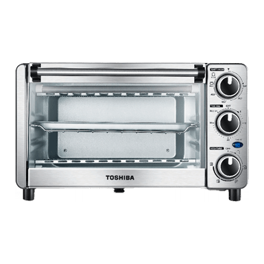 Toshiba Speedy Convection Toaster Oven Countertop with Double Infrared  Heating, 10-in-1 with Toast, Pizza, Rotisserie, Larger 6-slice Capacity,  1700W, Black Stainless Steel, Includes 6 Accessories - Yahoo Shopping