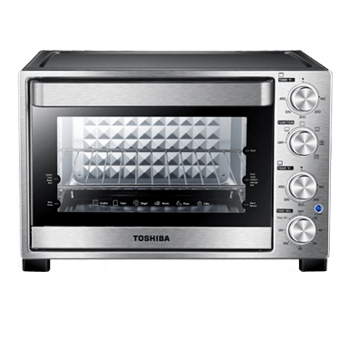  TOSHIBA AC25CEW-BS Large 6-Slice Convection Toaster