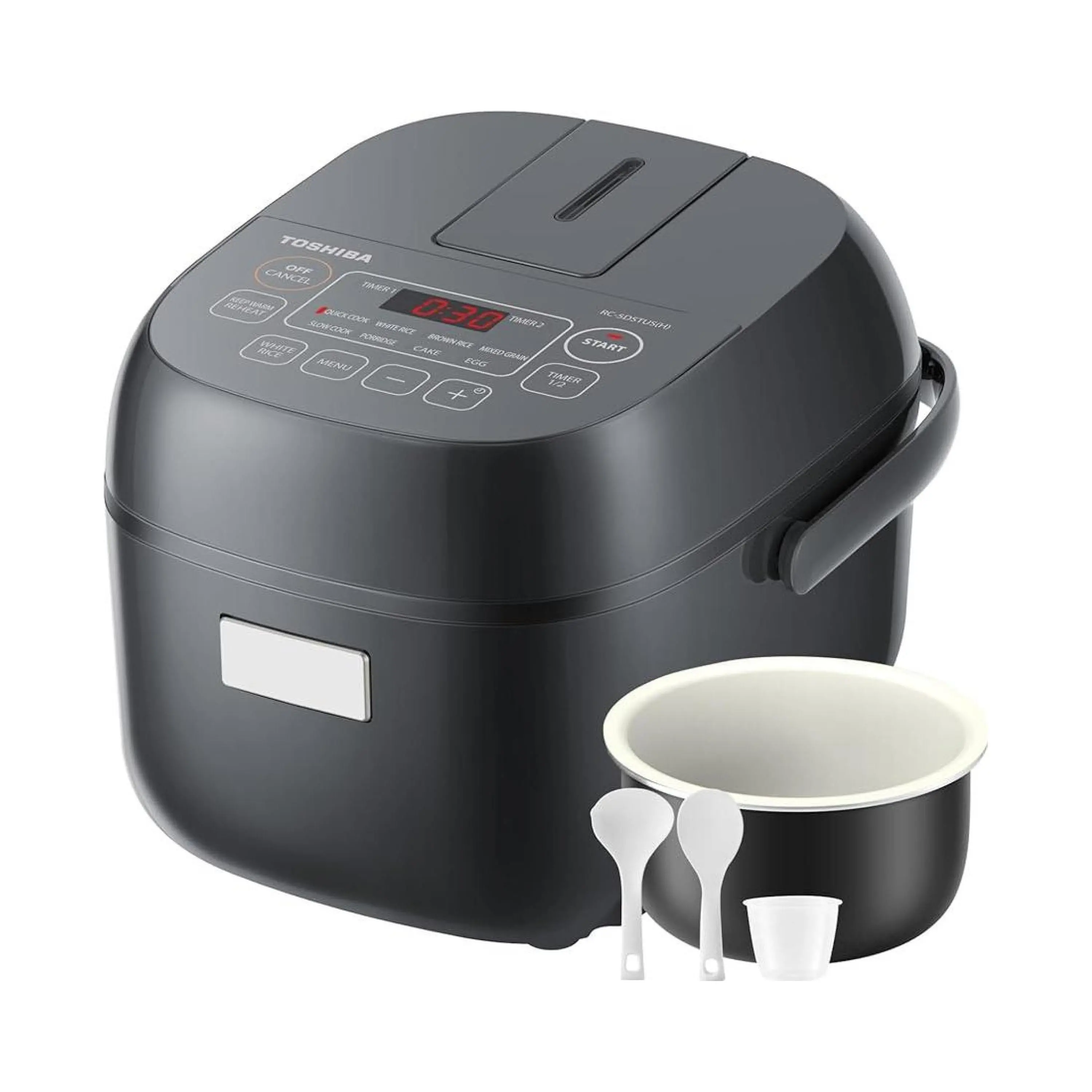 10 Cup Uncooked Origin Taste Digital Rice Cooker with 15 Functions