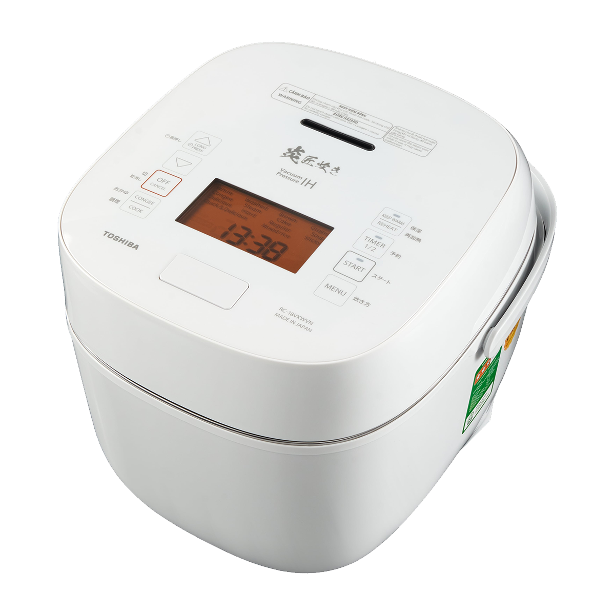 Thiết kế Toshiba RC-18VXWVN(W)