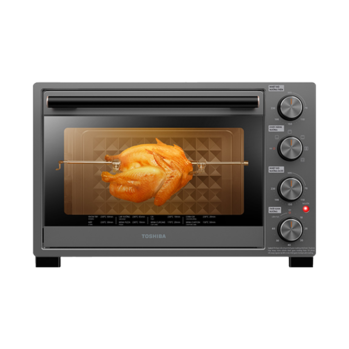 Lò nướng Toshiba TL-MC35Z - hình ảnh thực tế Lò nướng Toshiba TL-MC35Z - hình ảnh thực tế