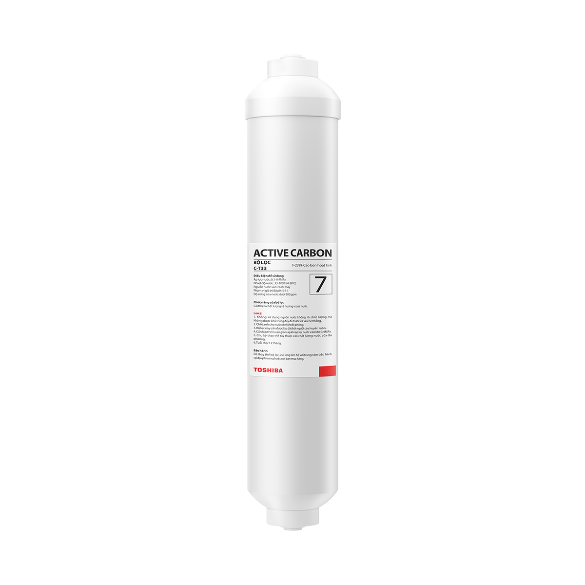 Lõi lọc nước Toshiba F-2399-Active Carbon Lõi lọc nước Toshiba F-2399-Active Carbon