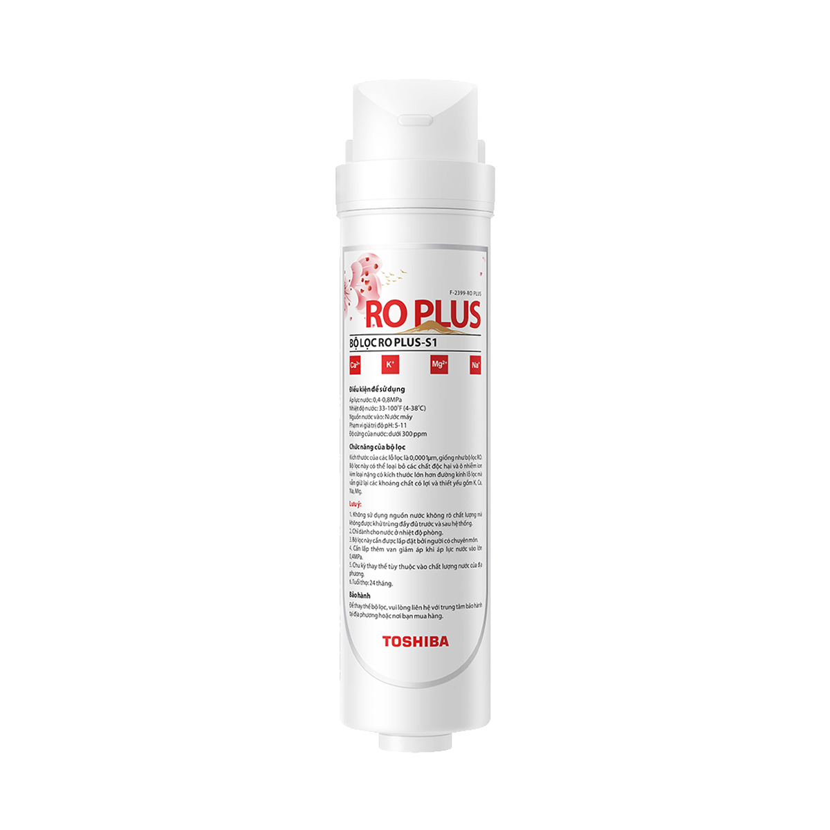 Lõi lọc nước Toshiba F-2399-RO PLUS Lõi lọc nước Toshiba F-2399-RO PLUS