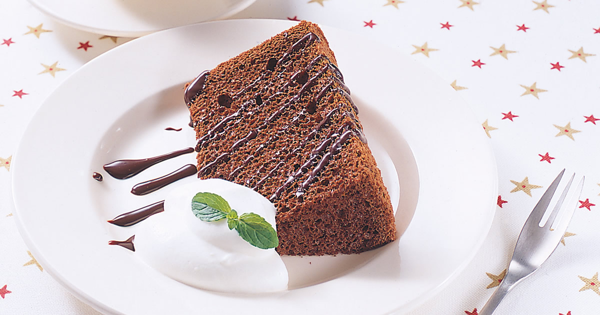 シフォンケーキ（チョコレート） | 東芝ライフスタイル株式会社