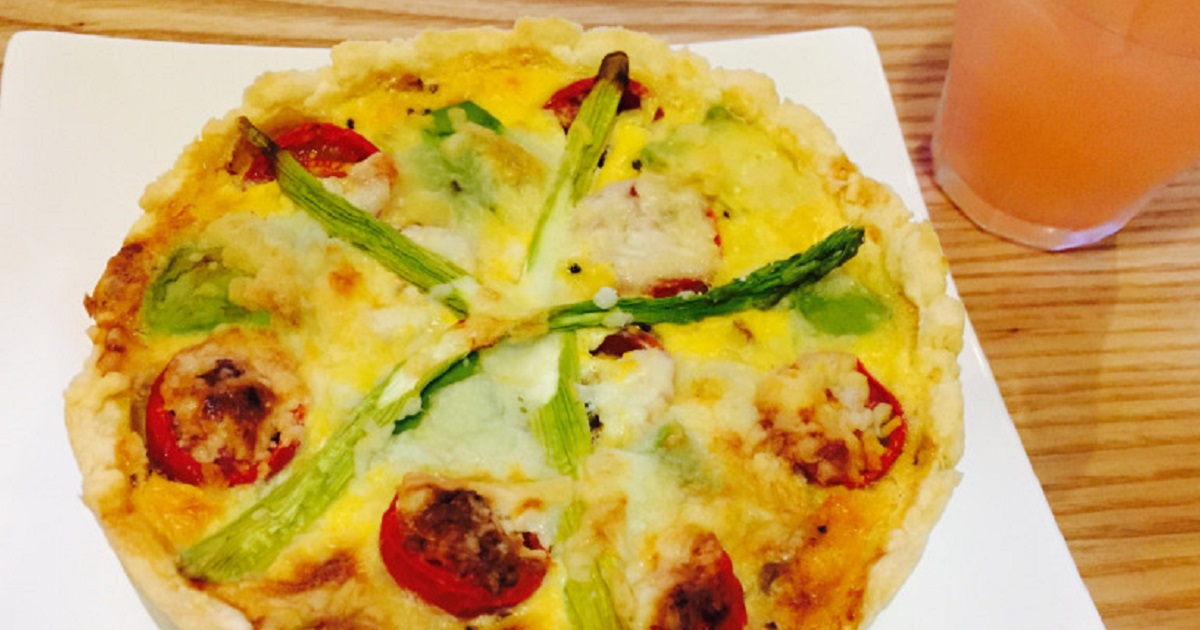 野菜たっぷりキッシュ | 東芝ライフスタイル株式会社