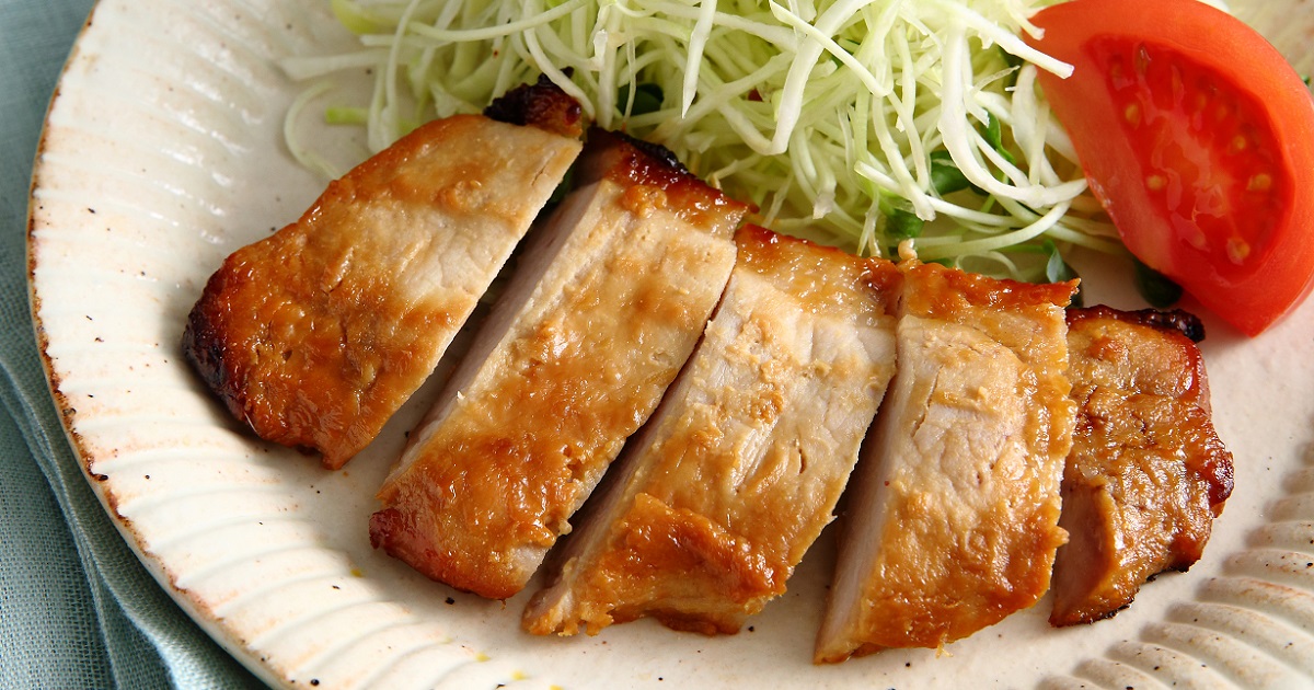 豚肉のみそ漬け焼き | 東芝ライフスタイル株式会社