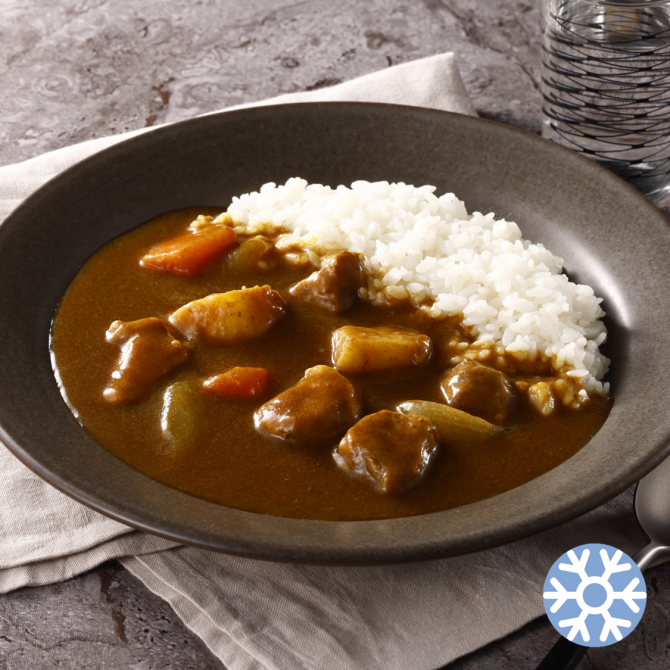 おまかせレンジポークカレー冷凍（画像）