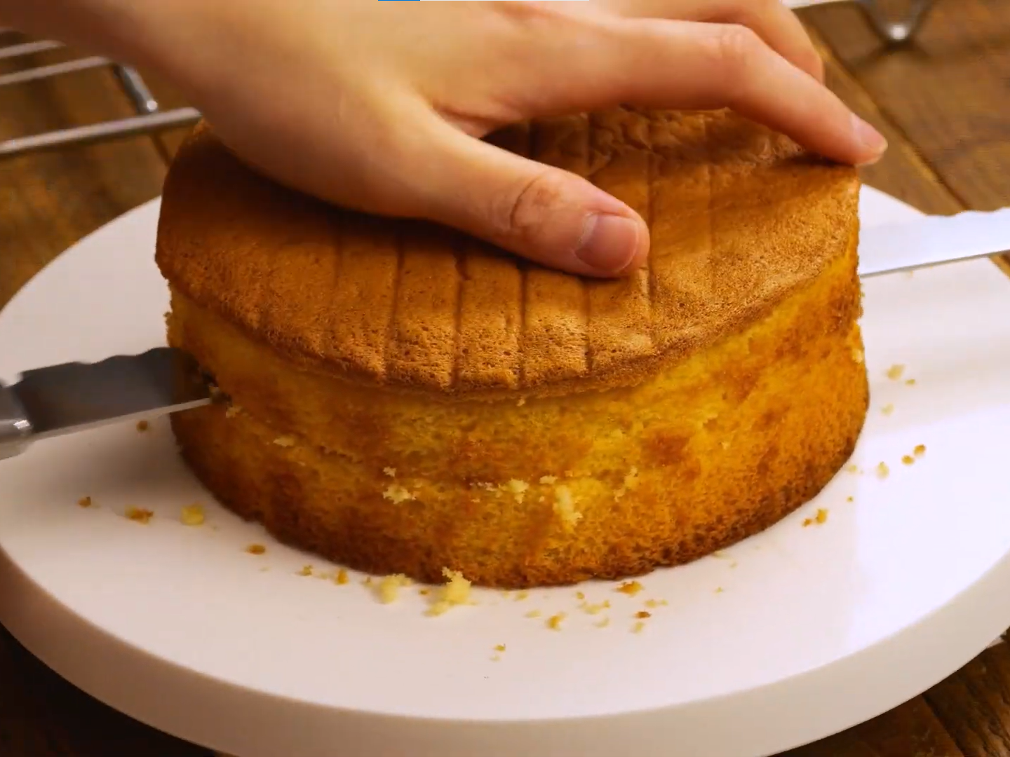 メロンのショートケーキ（工程⑰）