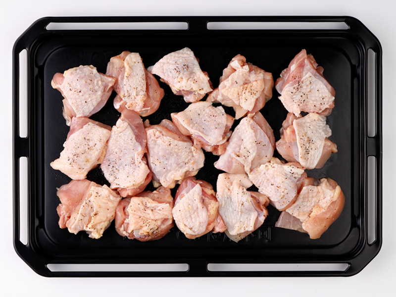 グリルチキン加熱前