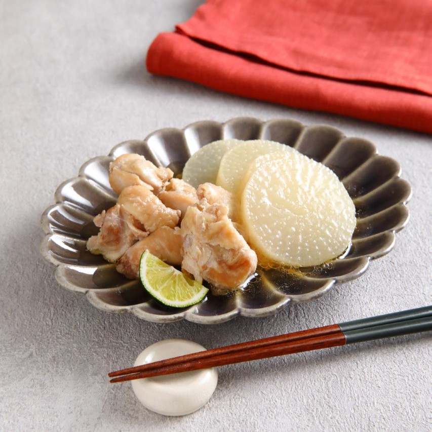 和柑橘香る大根と鶏肉の煮物（サムネ）