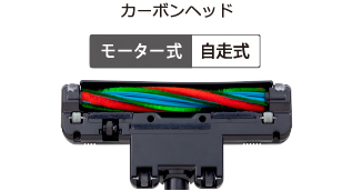 カーボンヘッド、モーター式・自走式