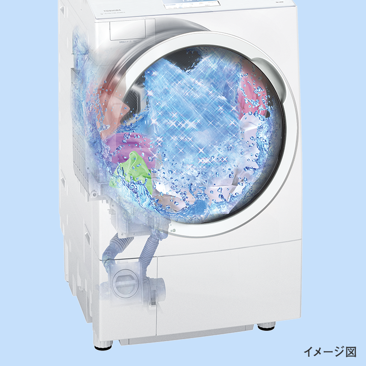 TOSHIBA ドラム式洗濯機 TW-127XH1L 12kg 家電 K199