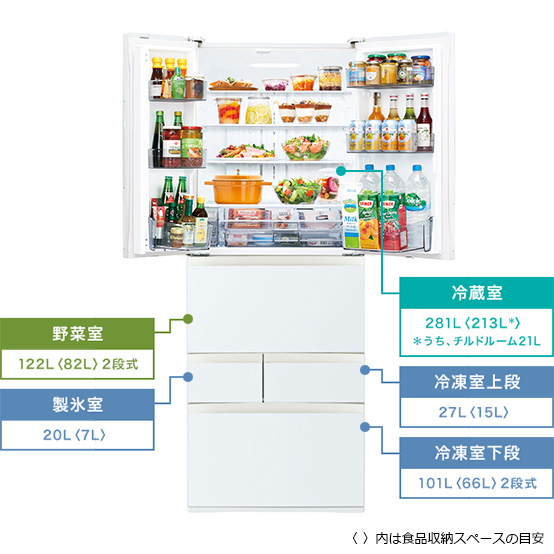 GR-T550FK | 冷蔵庫 | 東芝ライフスタイル株式会社 | 冷蔵庫 | 東芝