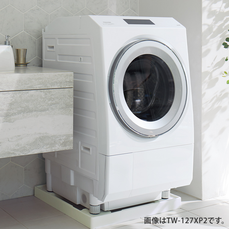 洗濯機 洗濯12.0kg 乾燥7.0kg ドラム式洗濯乾燥機 右開き ZABOON 東芝 グランホワイト TW-127XH2R 設置費込 洗濯乾燥機