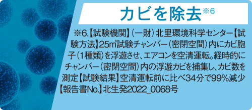 カビを除去※6
