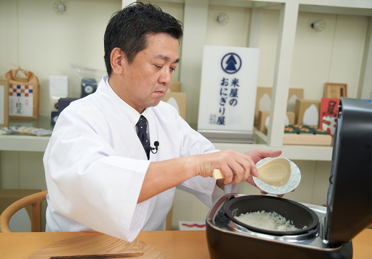 米屋のおにぎり屋 菊太屋米穀店｜炎匠炊き