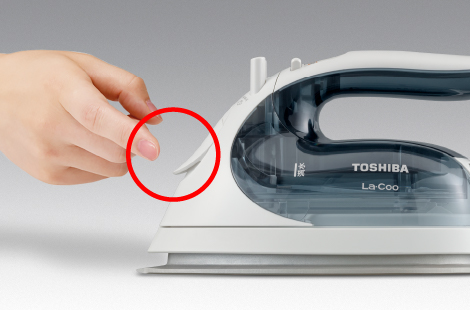 東芝コードレスアイロン TA-FV470 楽あけ注水カバー