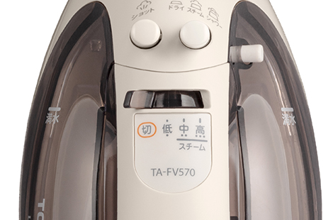 東芝コードレスアイロン TA-FV570 3段階温度設定