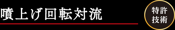 噴上げ回転対流