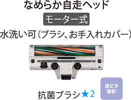 東芝コードレスクリーナー　VC-CLP54　なめらか自走ヘッド　抗菌ブラシ　強力パワー　ゴミ取れ　