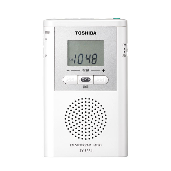 ポータブルプレーヤー Toshiba TY-SPR4(k) TY-SPR4 | ラジオ | 東芝ライフスタイル株式会社 | ラジオ