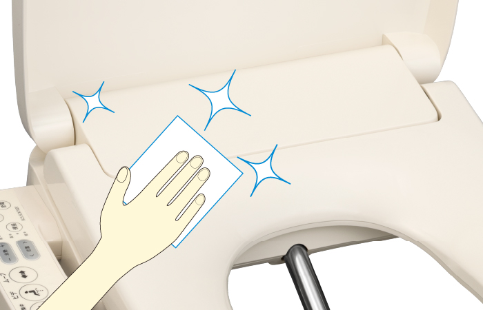 東芝温水洗浄便座　SCS-SCK7020　瞬間式　掃除ラク