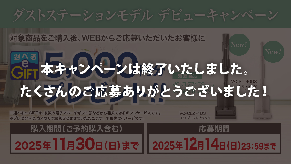 25年DSモデルデビューキャンペーン終了