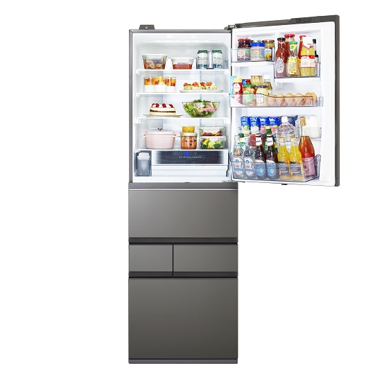 冷蔵庫GR-A450GT(TH)の扉の開いた画像