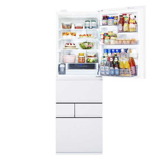 冷蔵庫GR-A450GT(TW)の扉の開いた画像