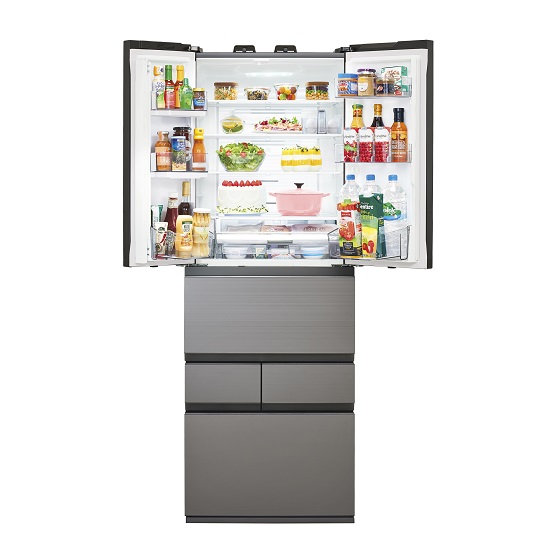 冷蔵庫GR-A510FZ(ZH)の扉の開いた画像