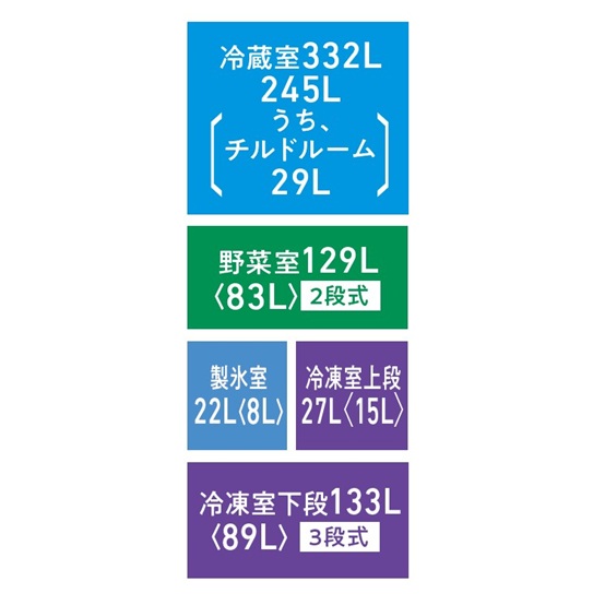 GR-A640XFS | 冷蔵庫 | 東芝ライフスタイル株式会社 | 冷蔵庫 | 東芝