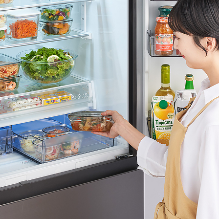 もっと潤う 摘みたて野菜室｜商品特長｜冷蔵庫｜東芝ライフスタイル