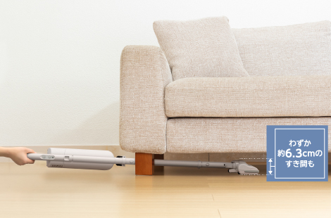 東芝コードレス掃除機（クリーナー）　VC-CLP54　床ピタ設計