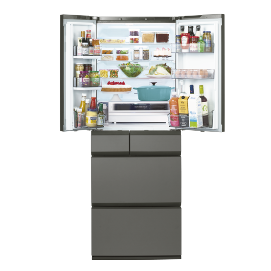 GR-A540WFS(TH)の扉を開いた画像