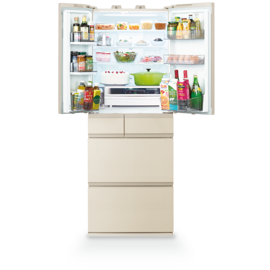 GR-A590WF(UC)の扉を開いた画像