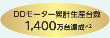 平成9年 新開発のDDインバーターモーターを搭載したモデル「うるさくしま洗、からみま洗」を発表。翌年、静音技術が評価され、平成10年度「大河内記念技術賞」※3を受賞。以来、低騒音といえば「東芝」として日本だけでなく、海外でも高く評価されています。