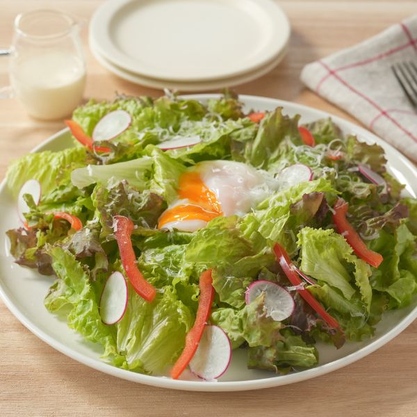サラダがごちそう！彩り野菜のシーザーサラダ