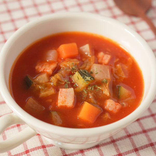 余り野菜をおいしく活用！【ミネストローネ】