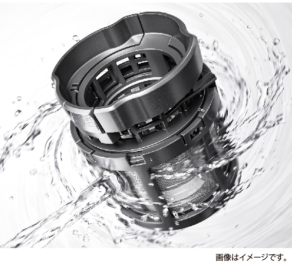 フィルター自動洗浄のイメージ