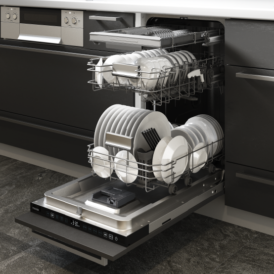 ビルトイン食器洗い乾燥機〈フロントオープンタイプ〉DWS-S90A