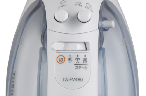 東芝コードレスアイロン TA-FV480 スタンダードモデル 温度設定